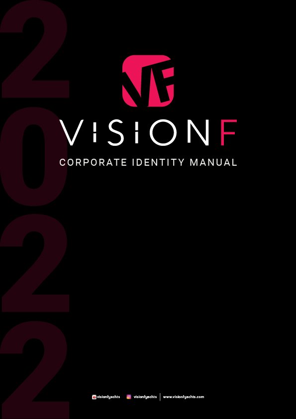 VisionF Yachts – Kurumsal Kimlik & Marka Kılavuzu Tasarımı