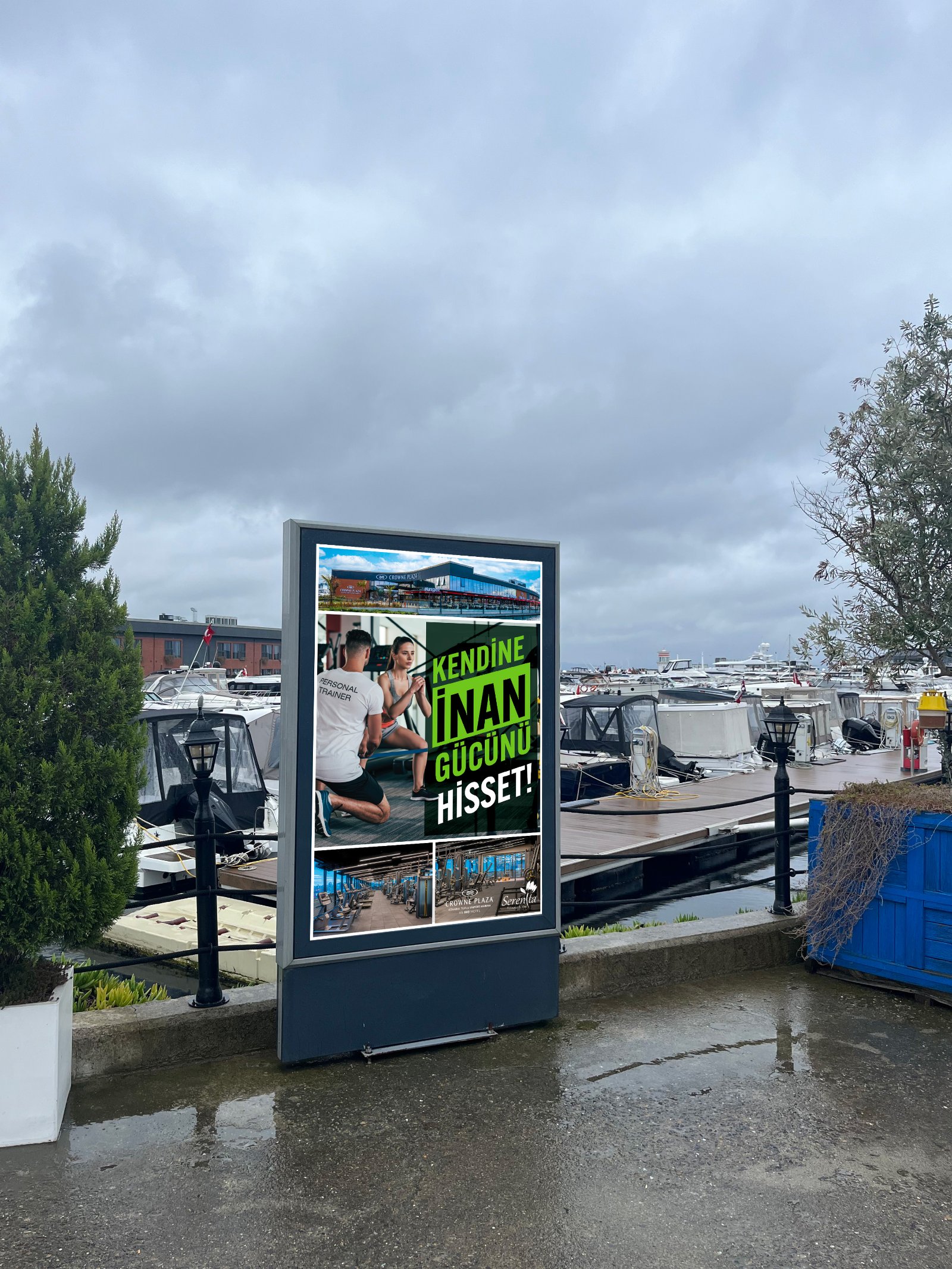 Serenita Fitness & Spa Açıkhava Reklam Tasarımı